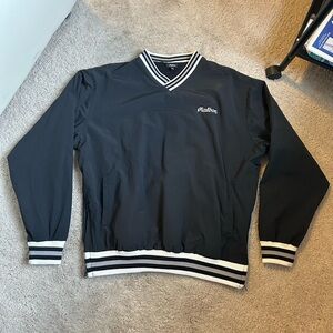 Mallon Golf Varsity Nylon Pullover, size MEDIUM